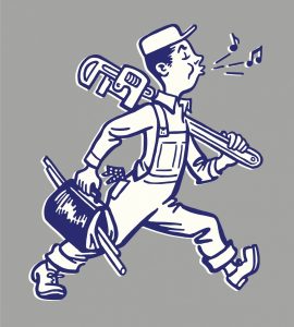 retro-illustration-of-a-plumber-whistling-on-his-way-to-work